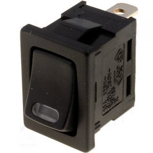 Διακοπτάκι rocker on-ff με λυχνία Led R13-66L-02 Honyone