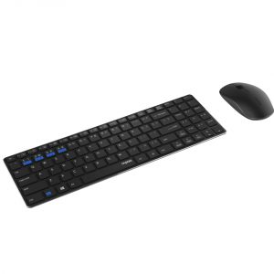 Πληκτρολόγιο mouse set Ultra Slim Wireless 9300M GR RAPOO Black