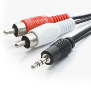 Καλώδιο καρφί 3,5mm σε 2RCA Stereo 1,5m RC095-1.5 Lancom