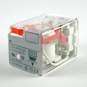 Ρελέ τύπου λυχνίας 230V 10A 11pin με Led RCP11003 CARLO GAVAZZI