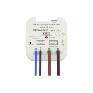 Ασύρματος τηλεχειρισμός δέκτης 230V 16A RFSA-61B ELKO