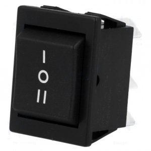Διακόπτης Rocker μπουτόν (ON)-OFF-(ON) 6Pin 250V 16A RL2-323-C28 Honyone
