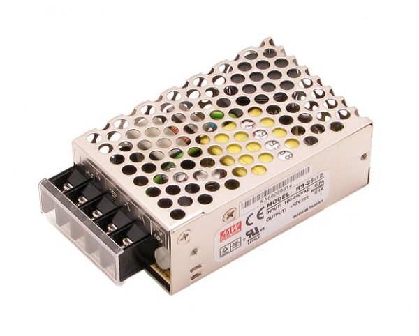 Τροφοδοτικό 12V DC RS25-12 25W 2,10A MEAN WELL