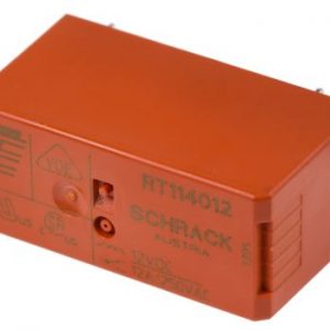 Ρελέ SCHRACK RT114012 PCB 12VDC 12A 1 επαφή pin 3.5mm