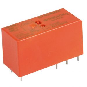 Ρελέ SCHRACK RT424012 PCB 12VDC 8A 2επαφές pin 5mm