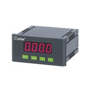 Αμπερόμετρο Βολτόμετρο 230V AC 96X48mm SFN-5K1-UIF SFIM