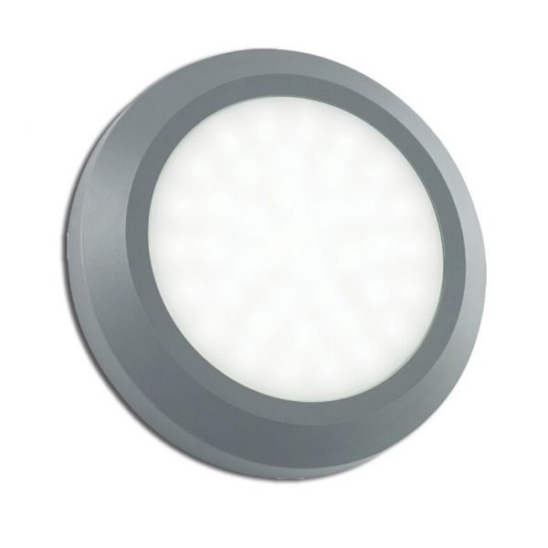 Φωτιστικό απλίκα Led στρογγυλή γκρί 2.8W SLIM01 ACA