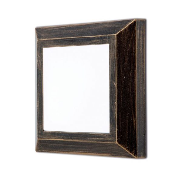 Φωτιστικό απλίκα Led τετράγωνη σκουριά Slim 3W SLIM51R ACA