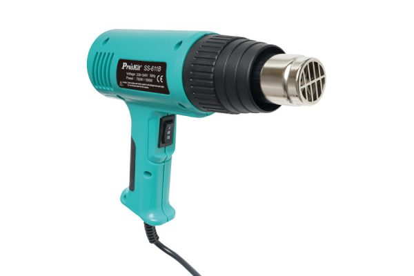 Θερμοπίστολο αέρος PROSKIT SS-611B 1600W