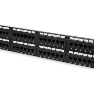 Patch Panel 19 48 θυρών UTP CAT6 2U SWUTP-CAT6-PP48"