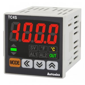 Ελεγκτής θερμοκρασίας 48x48mm 2 Alarm Out TC4S-24R Autonics