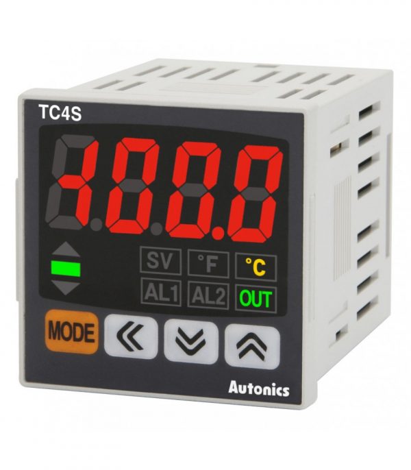 Ελεγκτής θερμοκρασίας 48x48mm 2 Alarm Out TC4S-24R Autonics