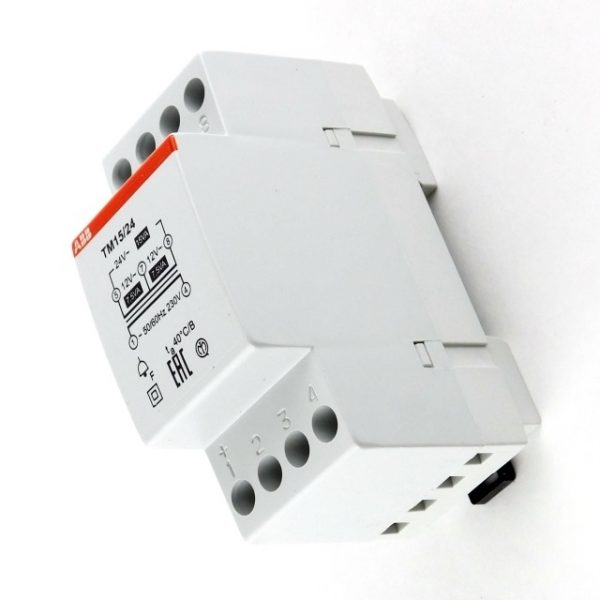 Μετασχηματιστής ράγας 230V 12-24V AC 15VA ABB TM15/24