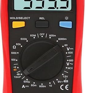 UT-133B Πολύμετρο ψηφιακό 600V AC/DC φωτιζόμενη οθόνη UNI-T