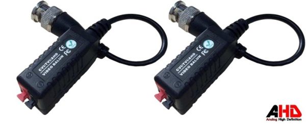 Video Balun για AHD/CVI/TVI VDB-002AHD (ζεύγος) REALSAFE