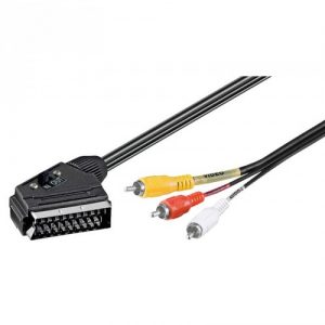 Καλώδιο SCART σε 3 RCA in/out διακόπτης VLVP 31130 NEDIS