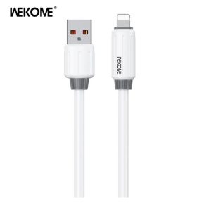 Καλώδιο φόρτισης 12W USB to Lighting 1m WDC-27i WEKOME White