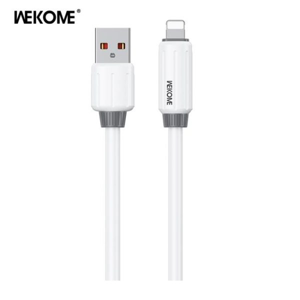 Καλώδιο φόρτισης 12W USB to Lighting 1m WDC-27i WEKOME White
