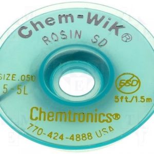 CHEM WICK 1.27mm ταινία χαλκού αποκόλλησης 1.5m WICK S2 Chemtronics