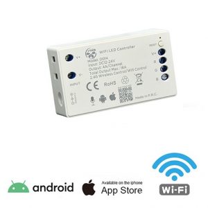 RGB Control Wi-Fi RGBW TUYA 12/24VDC 192W D144 DO14
