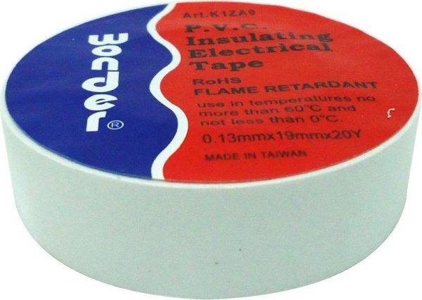 Ταινία μονωτική PVC wonder 19mm γκρί WND grey