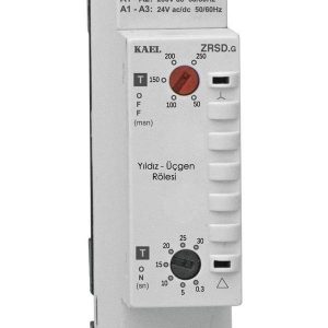 Χρονικό αστέρος-τριγώνου 230V -24V AC/DC ZRSD.G KAEL