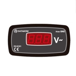 Βολτόμετρο AC 0-520VAC ψηφιακό DV-0101-48 DATAKOM