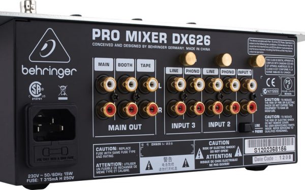 Μίκτης 3 καναλιών DX626 Behringer - Image 2