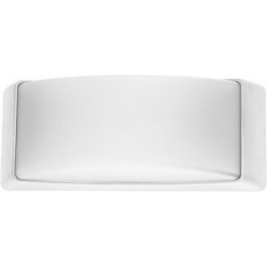 Απλίκα επίτοιχη πλαστική λευκή 1XE27 FOS ME 21-0112-1