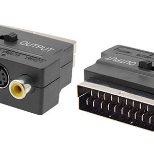 Αντάπτορας Scart σε RCA in/Out 31902B Valueline