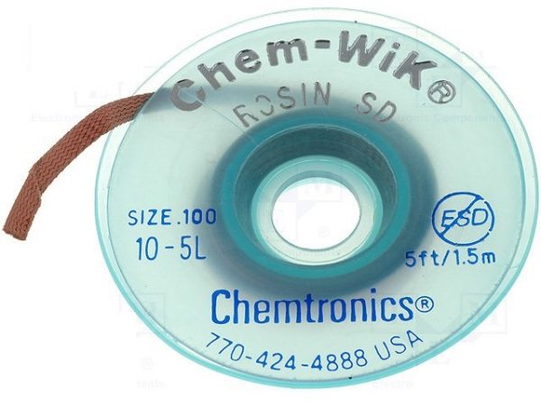 CHEM WICK 2.8mm ταινία χαλκού αποκόλλησης WICK-S4 Chemtronics