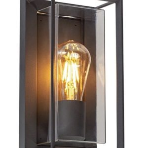 Επιτοίχια εξωτερική απλίκα αλουμινίου IP54 1XE27 E434 ZAMBELIS